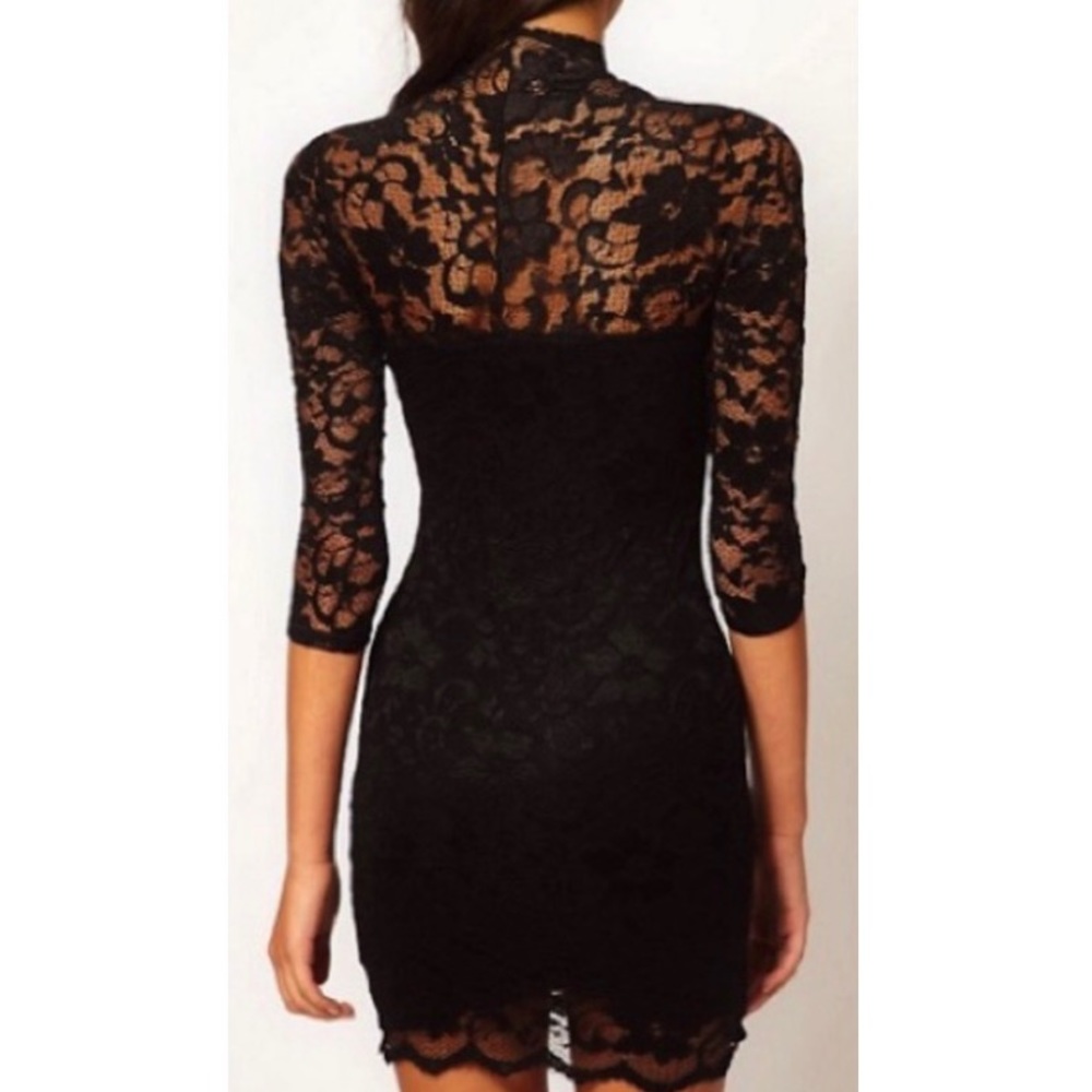 Beautiful Teal Lace Dress by ASOS - Picture 2 of 5
